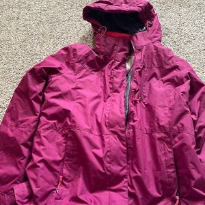 pink zero xposur jacket like new